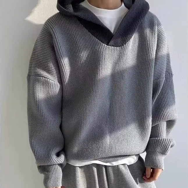 Gray Sweater Retro/Modern